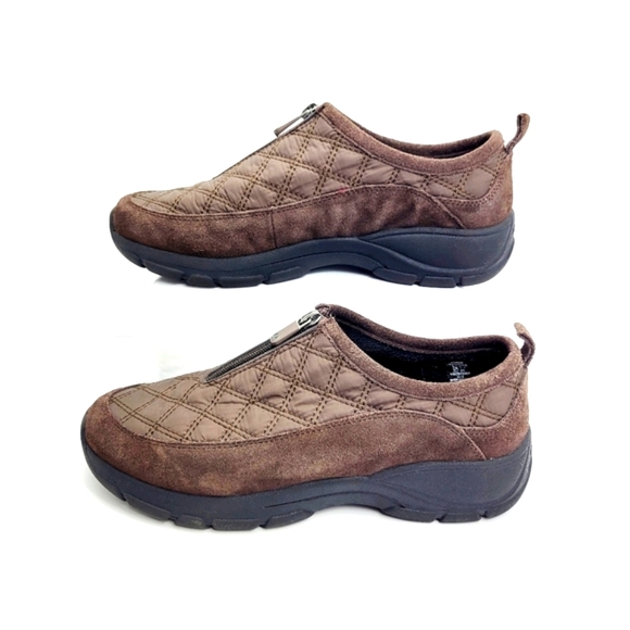 Lands End Quilted All Weather Zip Shoe - Picture 2 of 8